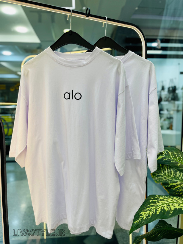 تیشرت لانگ نخ پنبه alo