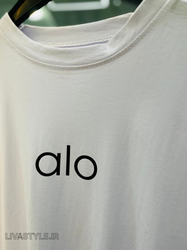 تیشرت لانگ نخ پنبه alo