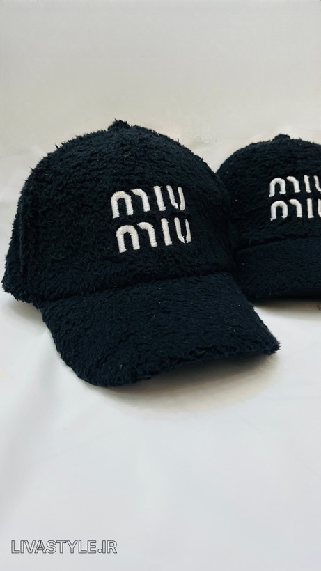 کلاه تدی گلدوزی miu miu